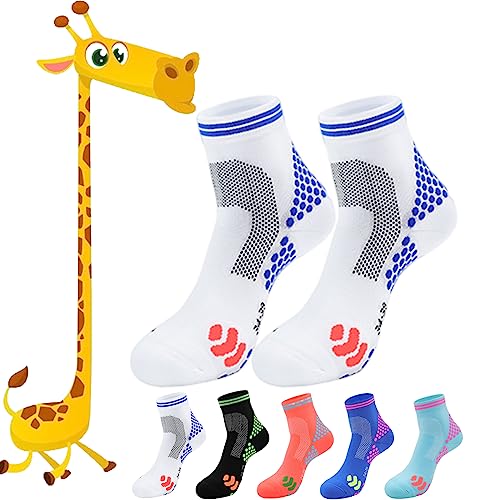 Highersocks 2023 Far Infrared Schorl Titanium Ion Heightening Booster Socks - Far Infrared Socks - Height Booster Socks - Breathable Comfort, Non-Binding (9-15 US MEN/10-16 US Women, White)