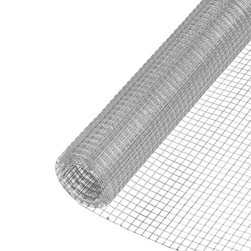 YARDGARD 308247B Hardware Cloth, Height-24 Inches x Length-50 Ft, Silver