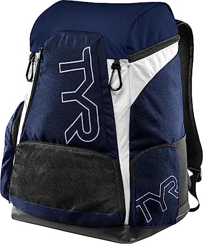 TYR Alliance Backpack, White/Navy, 45 Liter
