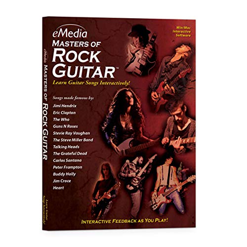 eMedia Masters of Rock Guitar - Learn at Home