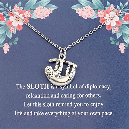 TGBJE The Sloth Necklace (Sloth Necklace)