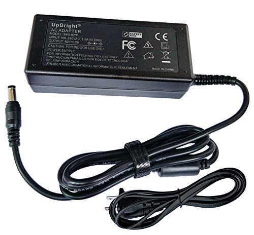 UpBright 19V AC/DC Adapter Compatible with Westinghouse EW32S5UW 9NA065120 LD2655VX Gigabyte GB-XM11-3337 GB-BXi5-4200 GB-BXi3-4010 GB-BXi7-5500 GB-BXCE-3205 Shuttle NAS KD20 DS57U NC01U Philips 19DP6