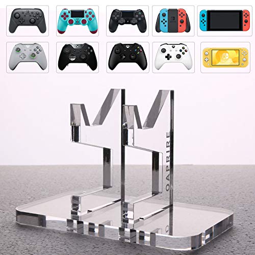 OAPRIRE Universal Controller Stand Holder - Fits Modern and Retro Game Controllers - Perfect Display and Organization - Limited Edition Handcrafted Controller Accessories with Crystal Texture