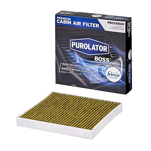 Purolator PBC25869 PurolatorBOSS Premium Cabin Air Filter with Febreze Freshness, 1 Count (Pack of 1)