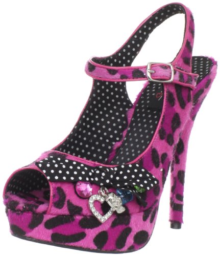 Iron Fist Women's Love Bites Platform Pump,Pink,11 M US