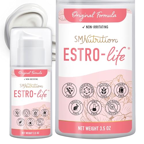 Estrogen Estriol Cream 175mg of USP Micronized Estriol | Bioidentical Menopause & Menstrual Support | Soy-Free, Gluten-Free, Dairy-Free, Cruelty-Free, Phenoxyethanol-Free | 84 Servings, 3.5oz Pump