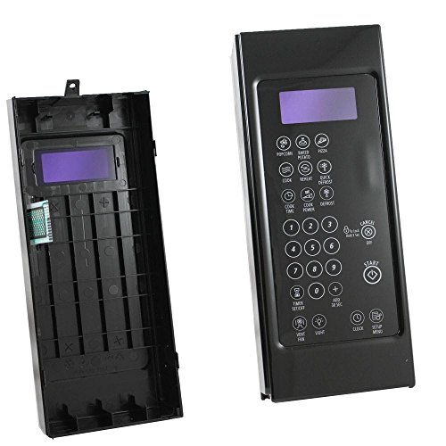 Whirlpool Part Number W10315771: PANEL ASY. CONTROL INCLUDES LENS AND MEMBRANE SWITCH (BLACK)