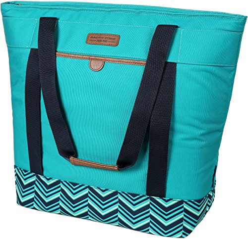 Arctic Zone 5-12140-17-0E Jumbo Thermal Insulated Tote Hot/Cold Food Carrier-Large, Teal