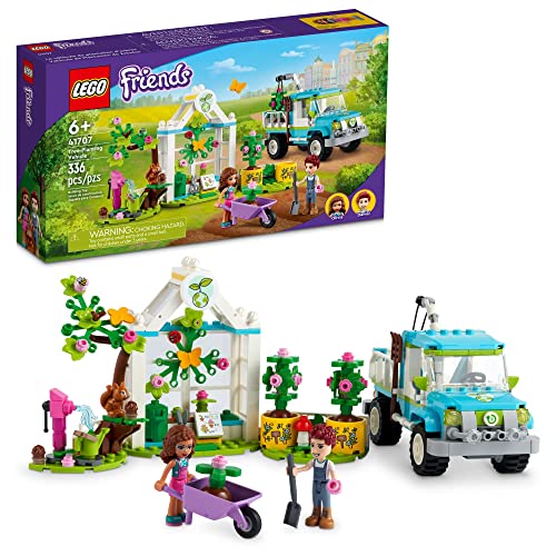 LEGO Friends Tree-Planting Vehicle 41707 Building Toy Set for Kids, Girls, and Boys Ages 6+ (336 Pieces)
