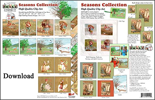 ScrapSMART - Seasons Software Collection- Jpeg & PDF Files for Mac [Download]