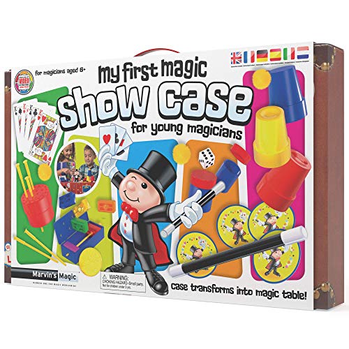 Marvin's Magic - Kids Magic Set - My First Magic Show Case for Young Magicians - Magic Tricks for Kids - Includes Magic Wand, Transforming Case + Much More - Magic Props - Suitable for Age 6+