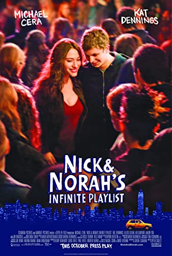 NICK AND NORAH'S INFINITE PLAYLIST MOVIE POSTER 2 Sided ORIGINAL 27x40