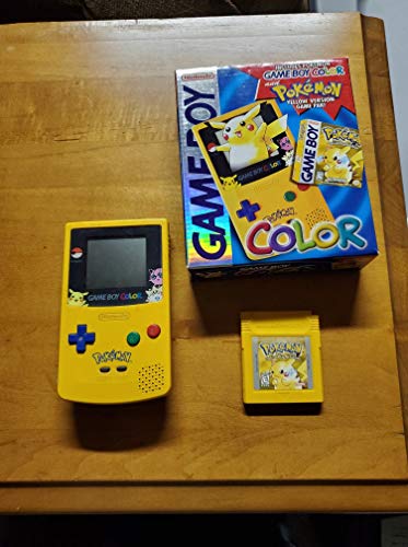 Limited Edition Pokemon Yellow Game Boy Color System