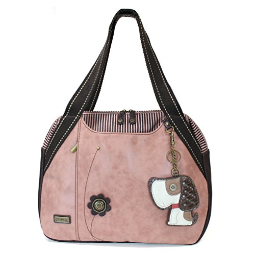 Chala Toffy Dog Bowling Bag, Dusty Rose
