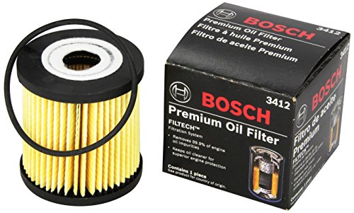 Bosch Automotive 3412 Premium FILTECH Oil Filter 1999-2004 Volvo: C70,2000-2004 S40,2001-2009 S60,2000 S70,1999-2010 S80,2000-2004 V40,1999-2007 V70,2003-2007 XC70,2003-2011 XC90