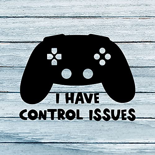 Gaming Wall Sticker - Tumbler Laptop Kitchen Bottle Car Window Home Decor Decoration - Video Game Controller Gamer Gamepad Console Vinyl Decal SMSV954