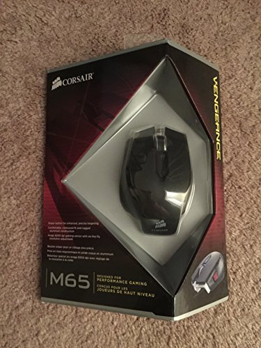Corsair Vengeance M65 Performance FPS Gaming Mouse, Gunmetal Black (CH-9000022-NA)