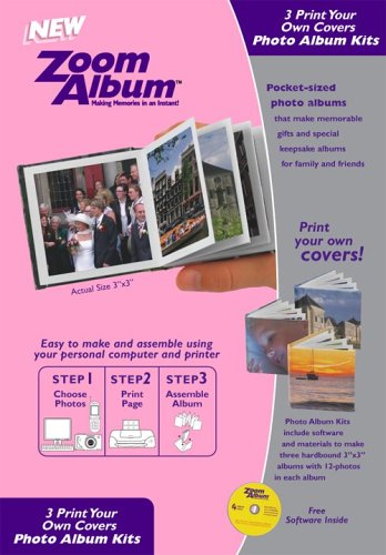 Zoom Album Three 3x3' Photo Covers Kit