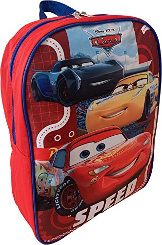 Cars Lighting McQueen 15' School Bag Backpack