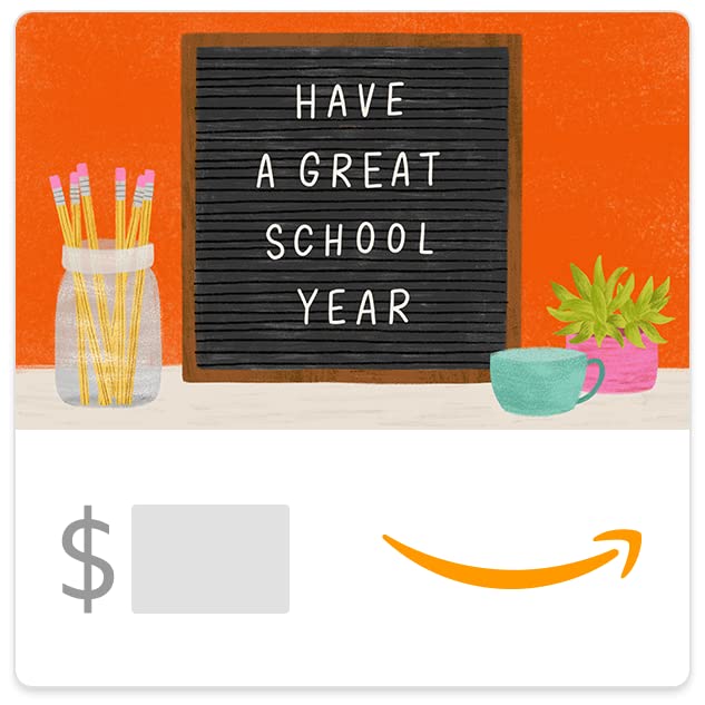 Amazon eGift Card - Back to School-Letterboard Design