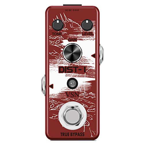 VSN Distortion Pedal,With Very realistic Vintage British amp Distortion Working with powerful mid frequency True Bypass LEF-301A