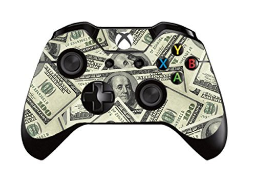 Skins Stickers for Xbox One Games Controller - Custom Orginal Xbox 1 Remote Controller Wired Wireless Protective Decals Covers - High Gloss Protector Accessories - Big Ballin