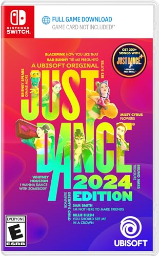 Just Dance 2024 Edition - Standard Edition, Nintendo Switch (Code in Box & Ubisoft Connect Code)