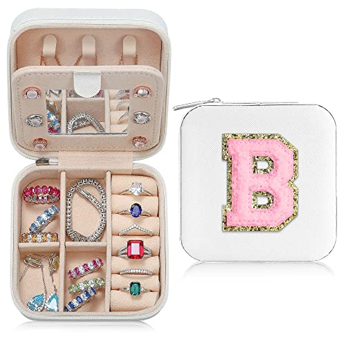 Parima Teen Girl Trendy Stuff White Jewelry Box | Must Have Jewelry Box | Gifts For Graduation, Birthday, Travel for Girls