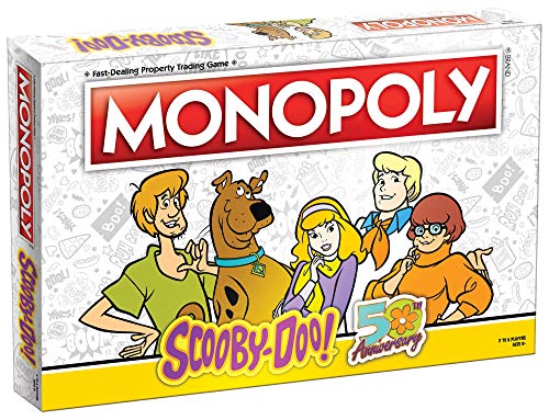 Monopoly Scooby-Doo! Board Game | Collectible Monopoly Game | Officially Licensed Scooby-Doo! Game | Featuring Character Artwork and Episodes For 2-6 Players