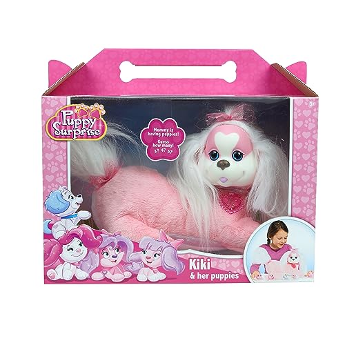 Puppy Surprise Plush KiKi, Kids Toys for Ages 3 Up by Just Play