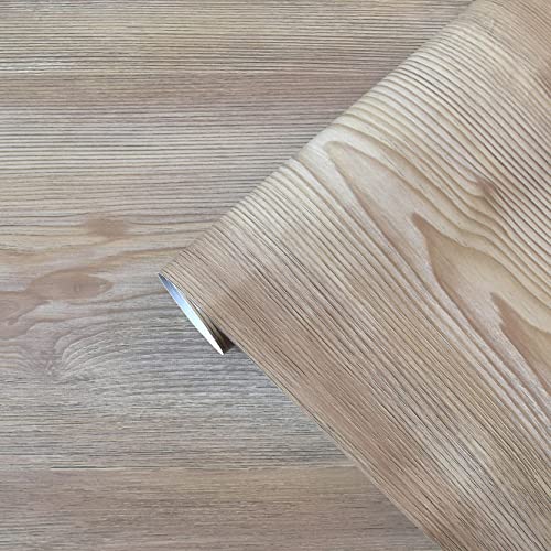Wood Contact Paper Peel and Stick Wallpaper Faux wood Grain Contact Paper for Cabinets Self-Adhesive Wallpaper Removable Wallpaper Oak Wood wallpaper Vintage Wood Panel Interior Decorative 15.7”×78.7”