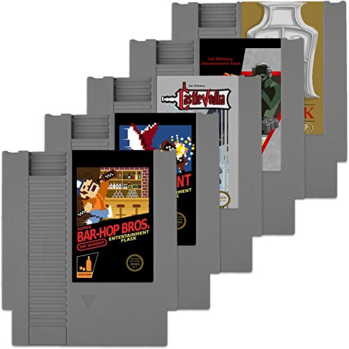 Concealable Entertainment Flask - 5 Set Collector's Pack