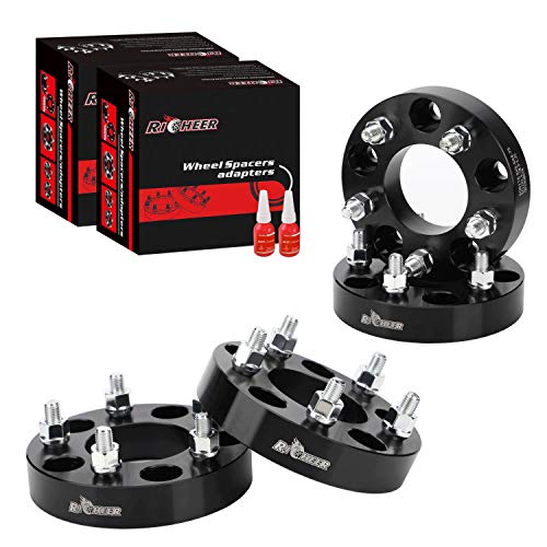 Richeer 5x5 to 5x4.75 Wheel Adapters, 5x120mm Wheel on 5x127mm Vehicle Forged Wheel Spacer with 12x1.5 Studs 78.3mm Center Bore Change Bolts Pattern Compatible with Town & Country Grand Caravan