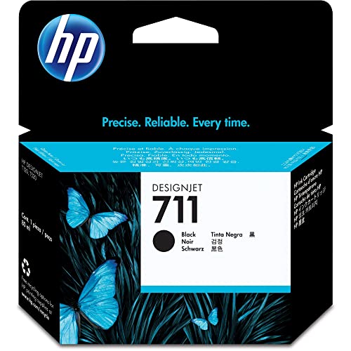 HP 711 80-ml Black Designjet Ink Cartridge (CZ133A) for HP DesignJet T120 24-in Printer HP DesignJet T520 24-in Printer HP DesignJet T520 36-in PrinterHP DesignJet printheads help you respond quickly by providing quality speed and easy hassle-free printing