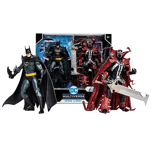 McFarlane - DC Multiverse - Batman & Spawn 7' Action Figure 2-Pack