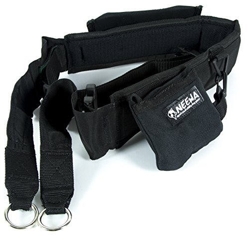 Neewa Dog Walking Belt with Pocket and Collapsing Bowl, Ideal for Trekking, Hiking, Running with Dog, and Hands Free Dog Leashes. Can be Used as a Dog Running Waist Belt or Dog Belt for Walking