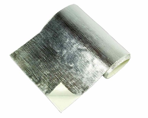 Thermo-Tec 13575 Adhesive Backed Aluminized Heat Barrier, 12' x 24'