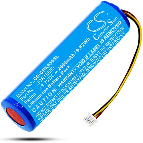 BCXY ICR18650 Battery Replacement for Corsair K63 Wireless Mechanical Gaming Keyboard