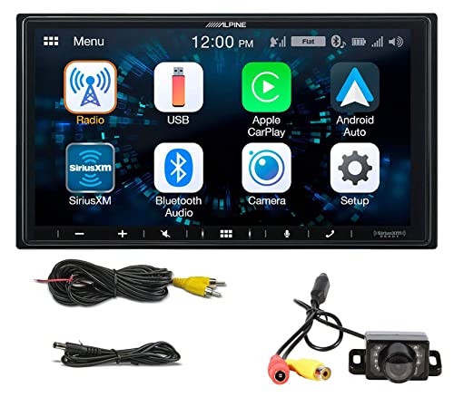 ALPINE iLX-W650 7' Digital Media Bluetooth Car Receiver CarPlay/Android+Camera