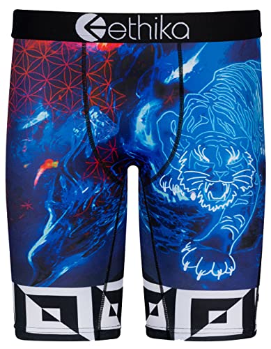 Ethika Mens Boxer Brief | Sick Tiger (BKB, Large)
