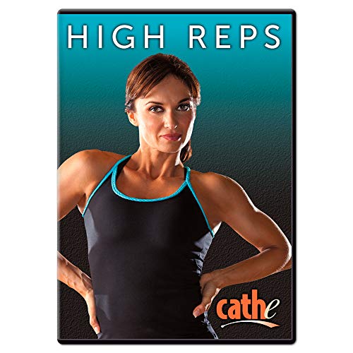 Cathe Friedrich High Reps Total Body Workout DVD For Women and Men - Use This Strength Training DVD To Tone and Sculpt Your Lower Body, Legs, Glutes, Upper Body, Back, Chest, Arms, and Shoulders
