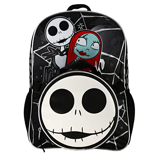 Bioworld Nightmare Before Christmas Jack Skellington Youth Lunch Tote & Backpack