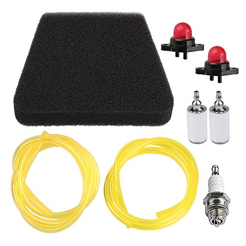 Panari 530037793 Air Filter Primer Bulb Fuel Line Kit for Poulan 1950 1975 2050 2055 2150 Craftsman 530069216 530069247 530071835 Chainsaw Parts
