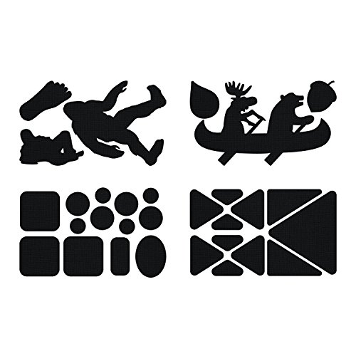 Gear Aid, Tenacious Tape Gear Patches, 20', Outdoor, Black (10895)