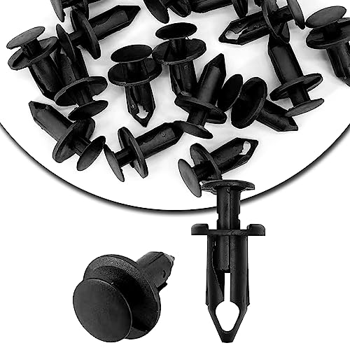 Gistilli 20Pcs Nylon Fender Fastener Rivet Push Clips Compatible with Honda Suzuki Kawasaki Rangers RZR Sportsman Polaris 7661855
