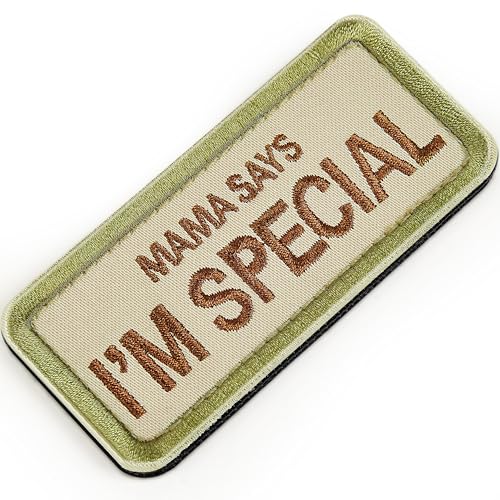 OneTigris Tactical Patch, Funny Embroidery Morale Patches Badge Patch Applique Fastener Molle Hook & Loop Emblem for Helmets, Hats, Bags, Backpacks, Dog Harnesses, Vests, Tactical Gear