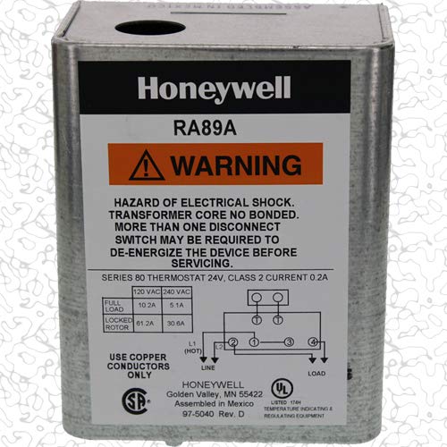 RA89A-1009 - OEM Upgraded Replacement for Honeywell Switching Control Transformer Relay