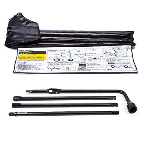 LECWOF Spare Tire Tool Kit Fit for GMC Chevy Chevrolet Silverado Sierra Tahoe Yukon with Bag