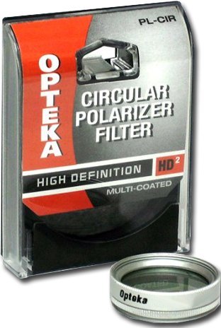 Opteka 25mm High Definition II Multi-Coated Circular Polarizing Glass Filter