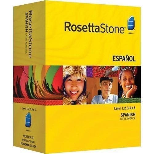 Learn Spanish: Rosetta Stone Spanish (Latin America) - Level 1-5 Set